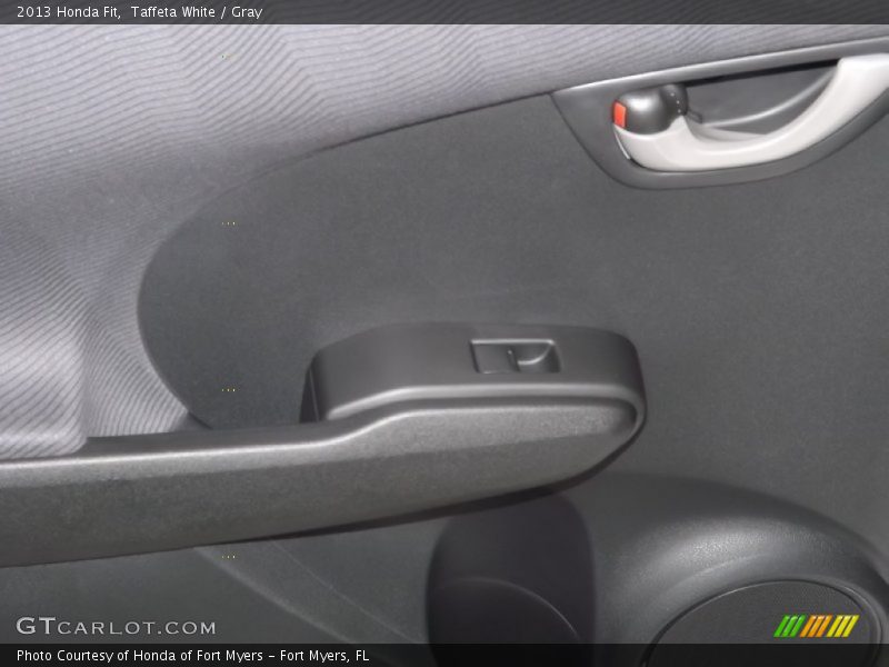 Taffeta White / Gray 2013 Honda Fit