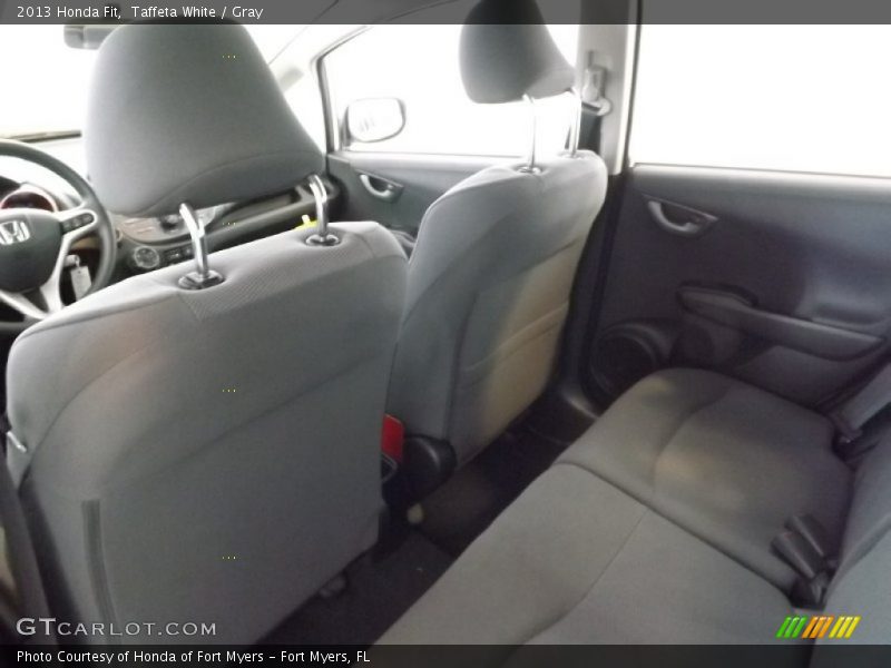 Taffeta White / Gray 2013 Honda Fit