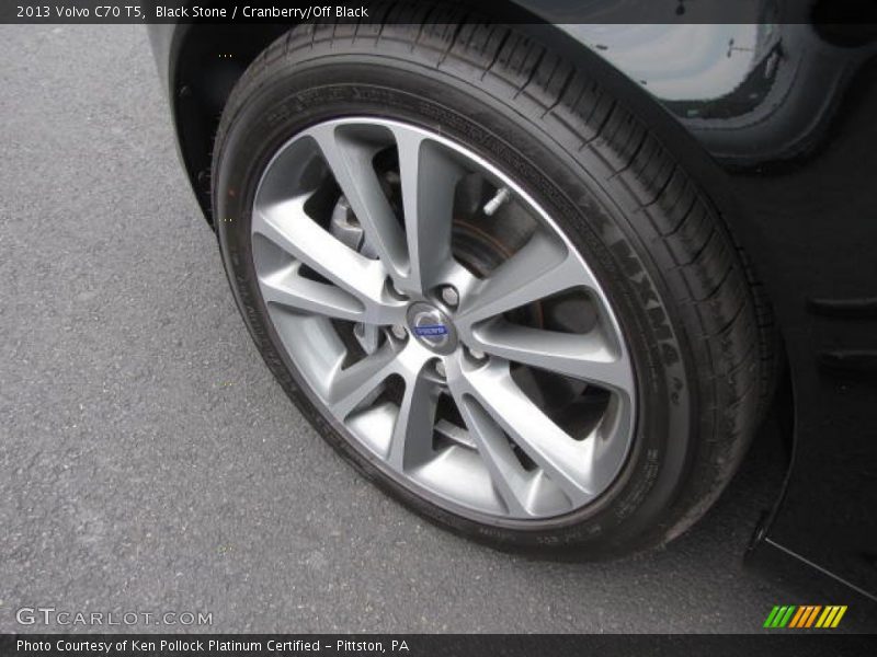 Black Stone / Cranberry/Off Black 2013 Volvo C70 T5