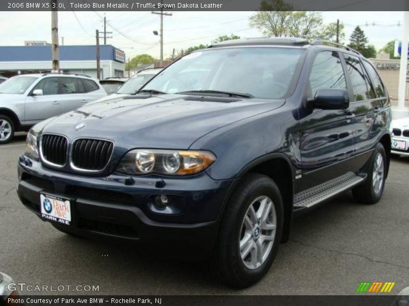 Toledo Blue Metallic / Truffle Brown Dakota Leather 2006 BMW X5 3.0i