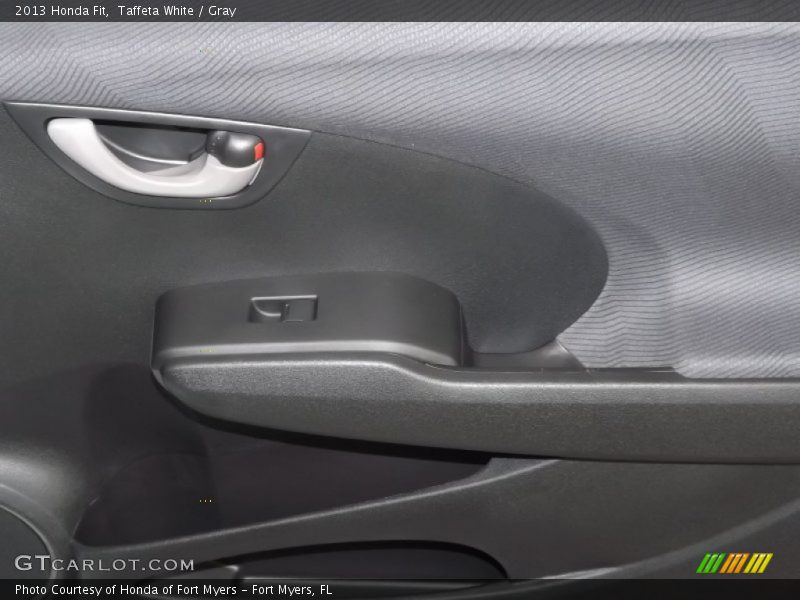 Taffeta White / Gray 2013 Honda Fit
