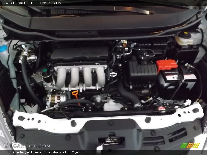 Taffeta White / Gray 2013 Honda Fit