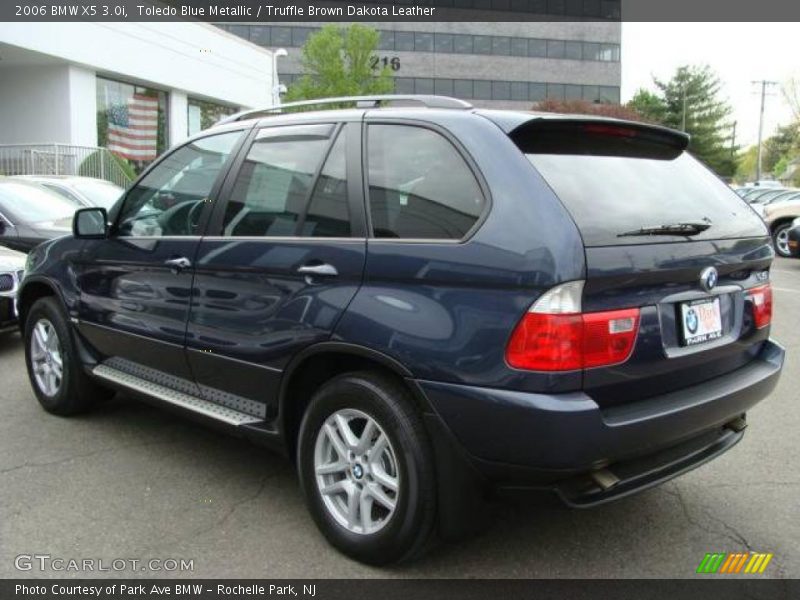 Toledo Blue Metallic / Truffle Brown Dakota Leather 2006 BMW X5 3.0i