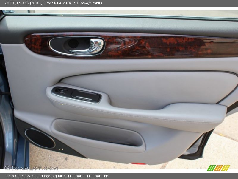 Frost Blue Metallic / Dove/Granite 2008 Jaguar XJ XJ8 L