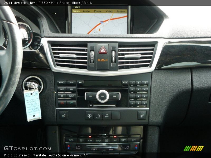 Black / Black 2011 Mercedes-Benz E 350 4Matic Sedan