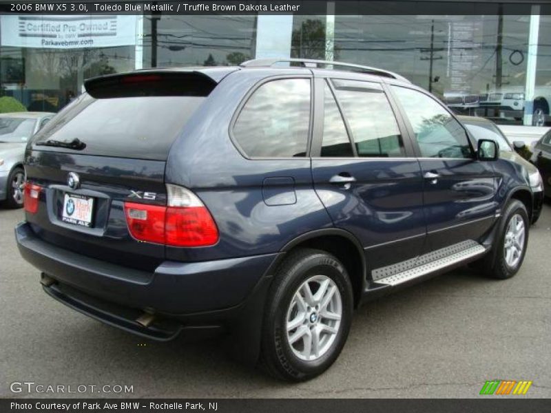 Toledo Blue Metallic / Truffle Brown Dakota Leather 2006 BMW X5 3.0i