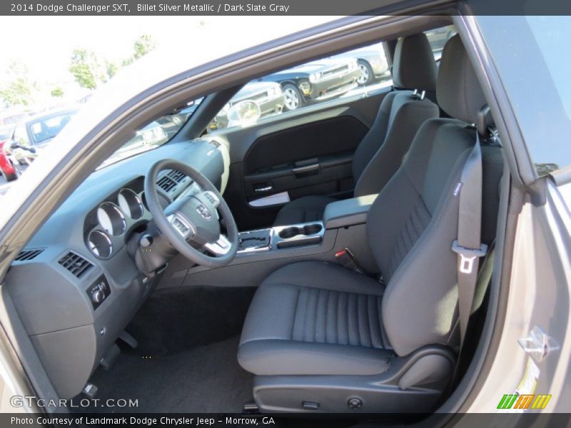 Billet Silver Metallic / Dark Slate Gray 2014 Dodge Challenger SXT