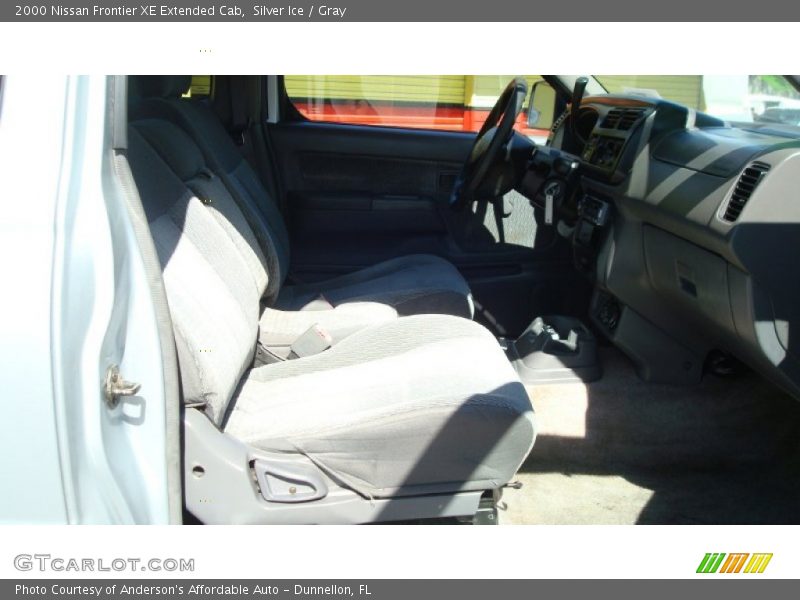 Silver Ice / Gray 2000 Nissan Frontier XE Extended Cab
