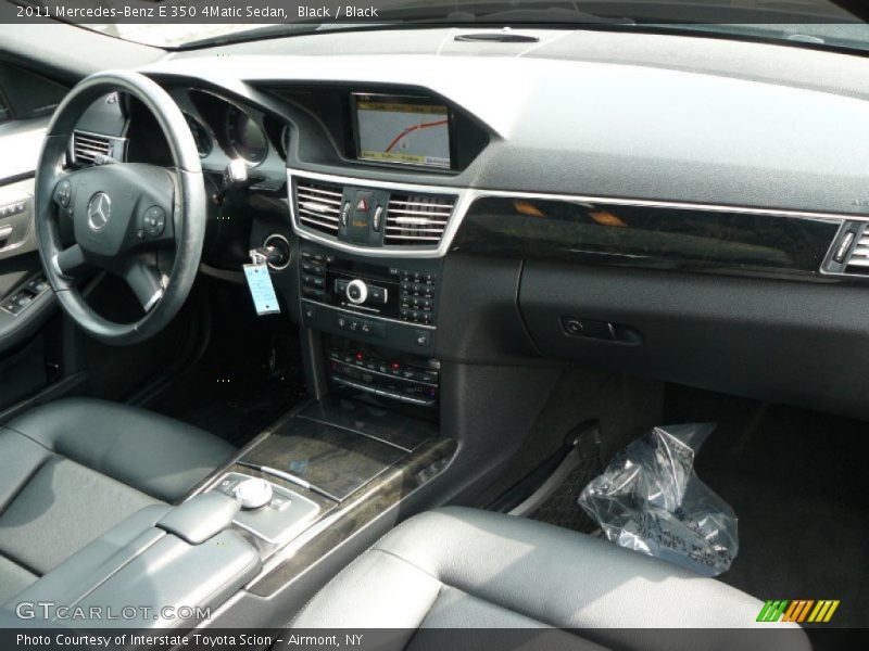 Black / Black 2011 Mercedes-Benz E 350 4Matic Sedan