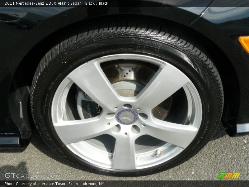 Black / Black 2011 Mercedes-Benz E 350 4Matic Sedan