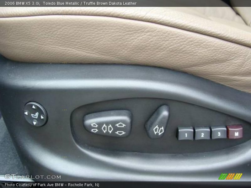 Toledo Blue Metallic / Truffle Brown Dakota Leather 2006 BMW X5 3.0i