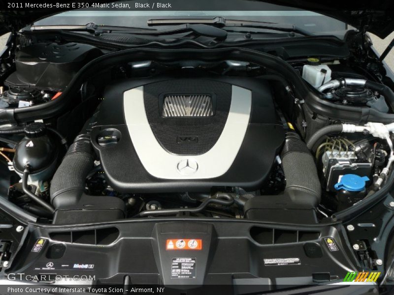 Black / Black 2011 Mercedes-Benz E 350 4Matic Sedan