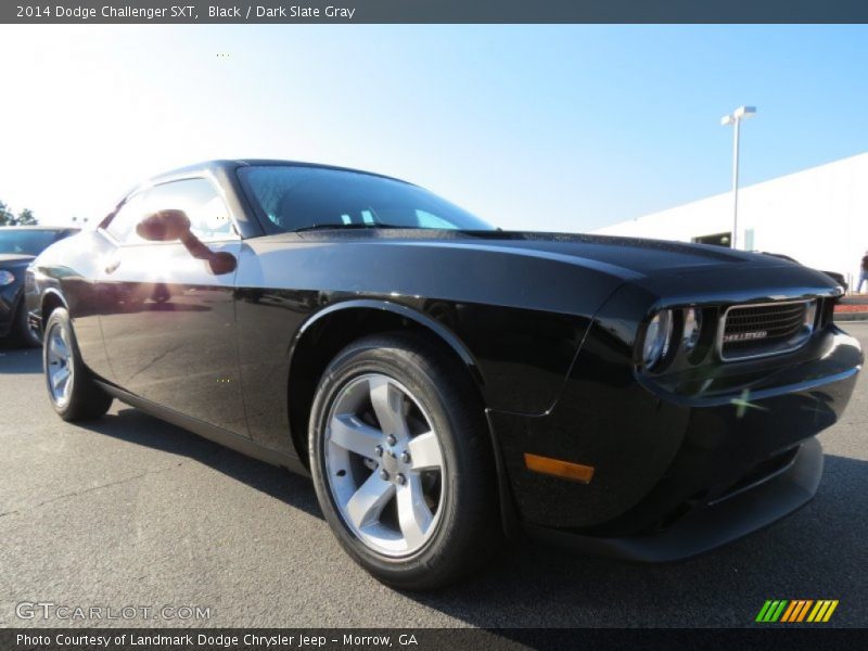 Black / Dark Slate Gray 2014 Dodge Challenger SXT