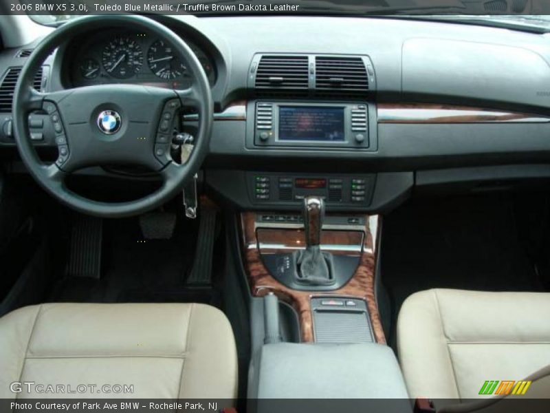 Toledo Blue Metallic / Truffle Brown Dakota Leather 2006 BMW X5 3.0i