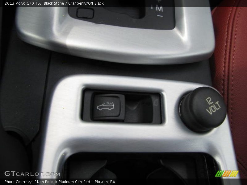 Black Stone / Cranberry/Off Black 2013 Volvo C70 T5