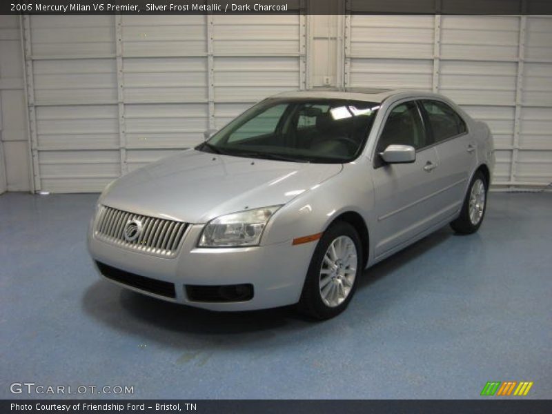 Silver Frost Metallic / Dark Charcoal 2006 Mercury Milan V6 Premier