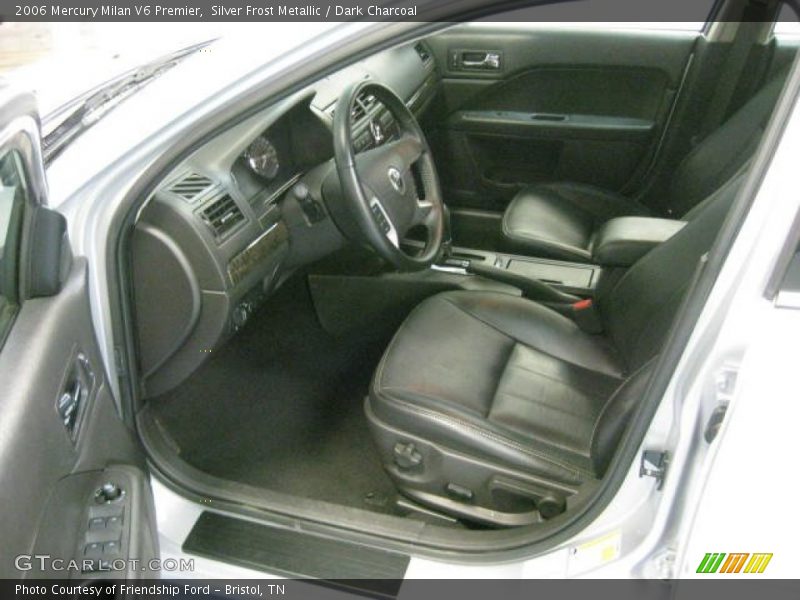 Silver Frost Metallic / Dark Charcoal 2006 Mercury Milan V6 Premier