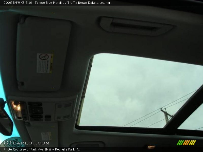 Toledo Blue Metallic / Truffle Brown Dakota Leather 2006 BMW X5 3.0i
