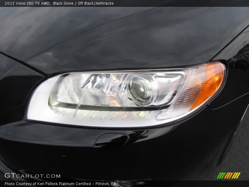 Black Stone / Off Black/Anthracite 2013 Volvo S80 T6 AWD