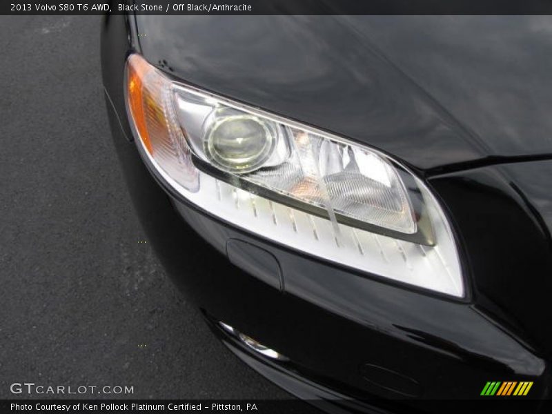 Black Stone / Off Black/Anthracite 2013 Volvo S80 T6 AWD