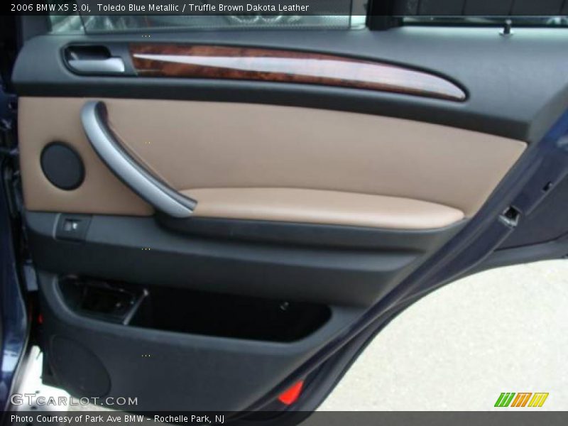 Toledo Blue Metallic / Truffle Brown Dakota Leather 2006 BMW X5 3.0i