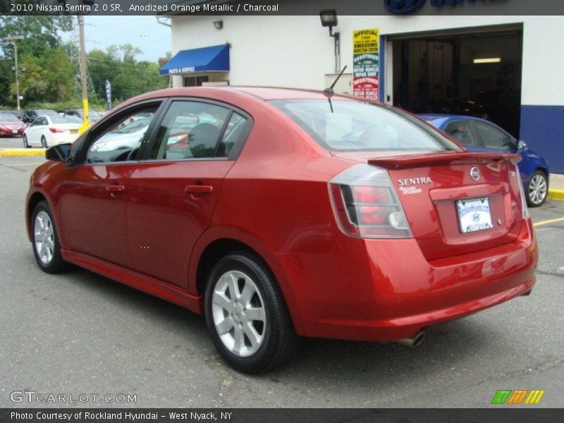 Anodized Orange Metallic / Charcoal 2010 Nissan Sentra 2.0 SR