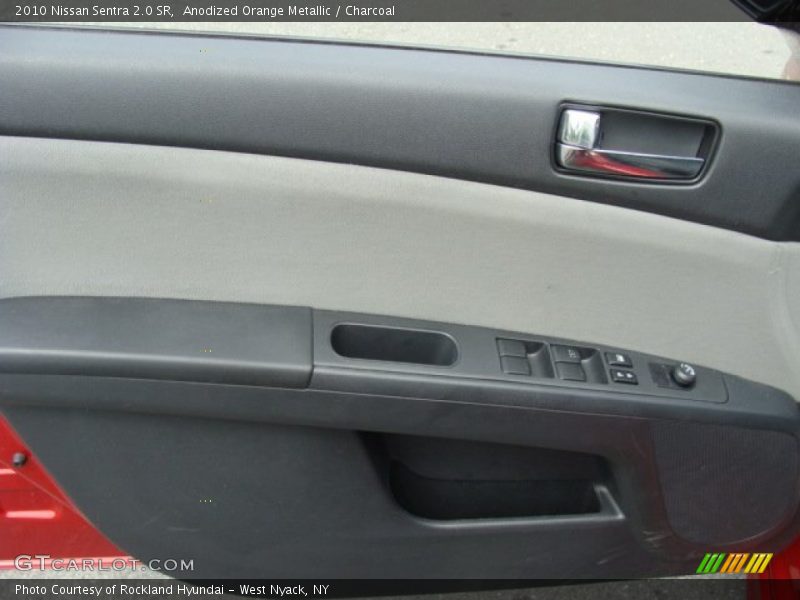 Anodized Orange Metallic / Charcoal 2010 Nissan Sentra 2.0 SR