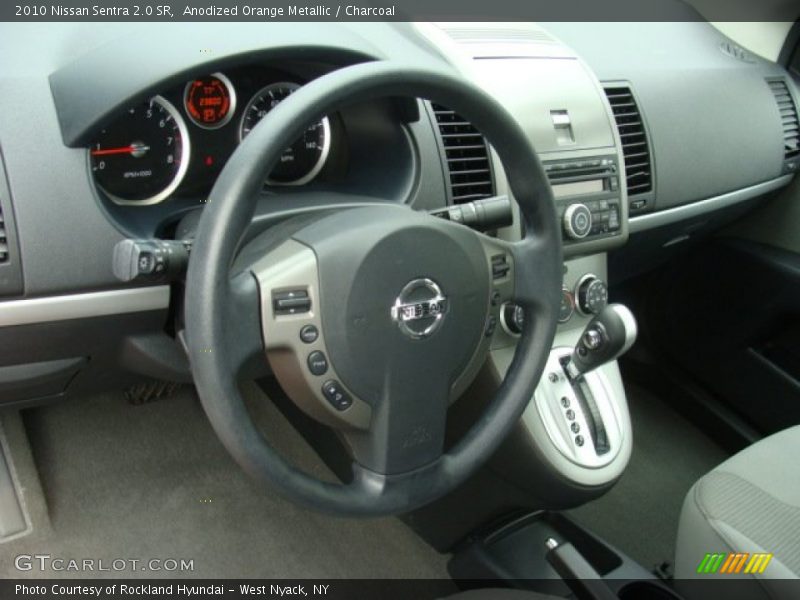 Anodized Orange Metallic / Charcoal 2010 Nissan Sentra 2.0 SR