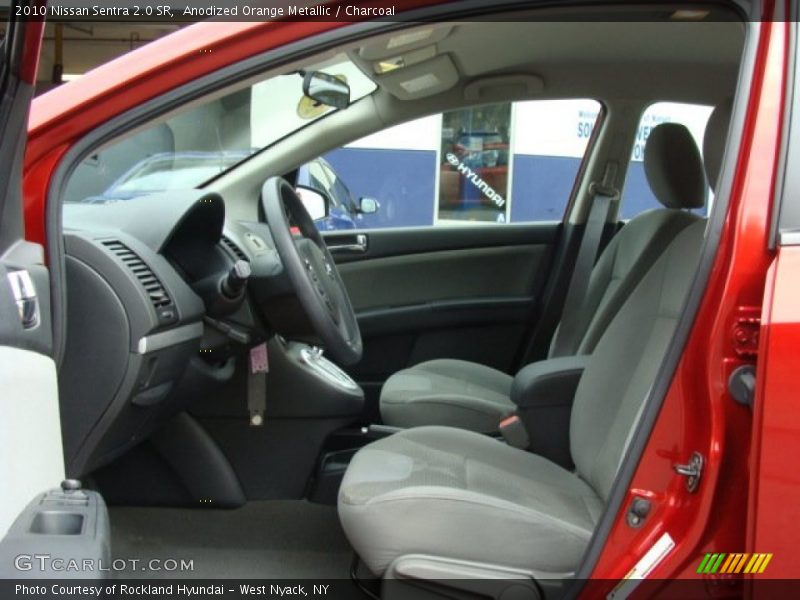 Anodized Orange Metallic / Charcoal 2010 Nissan Sentra 2.0 SR