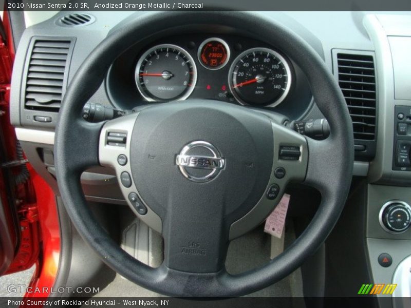 Anodized Orange Metallic / Charcoal 2010 Nissan Sentra 2.0 SR
