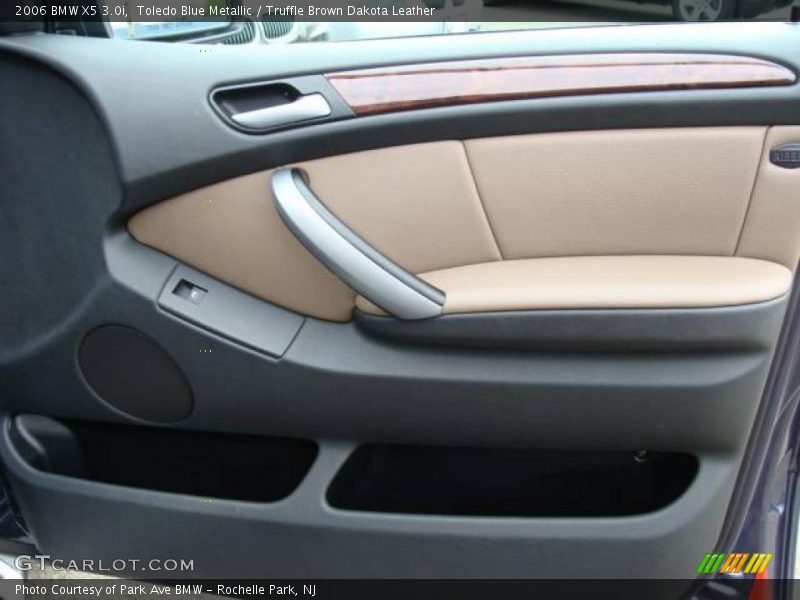 Toledo Blue Metallic / Truffle Brown Dakota Leather 2006 BMW X5 3.0i