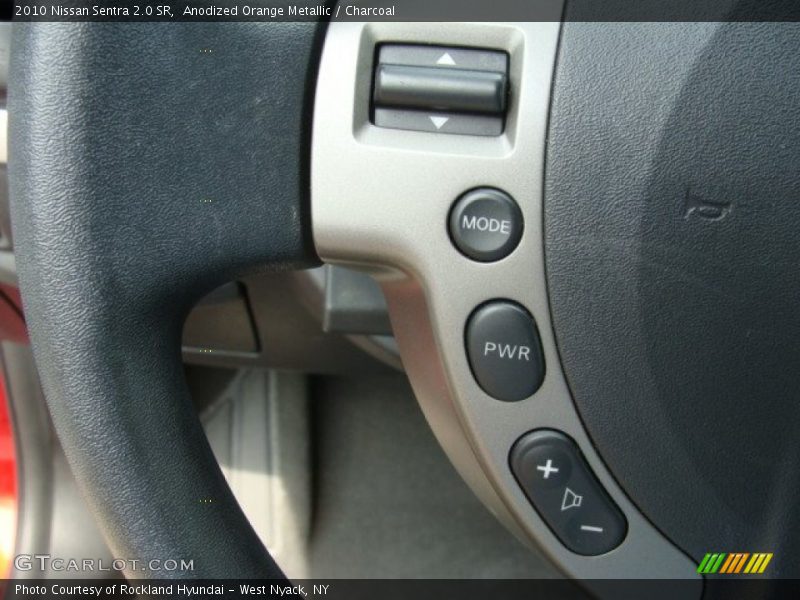 Anodized Orange Metallic / Charcoal 2010 Nissan Sentra 2.0 SR