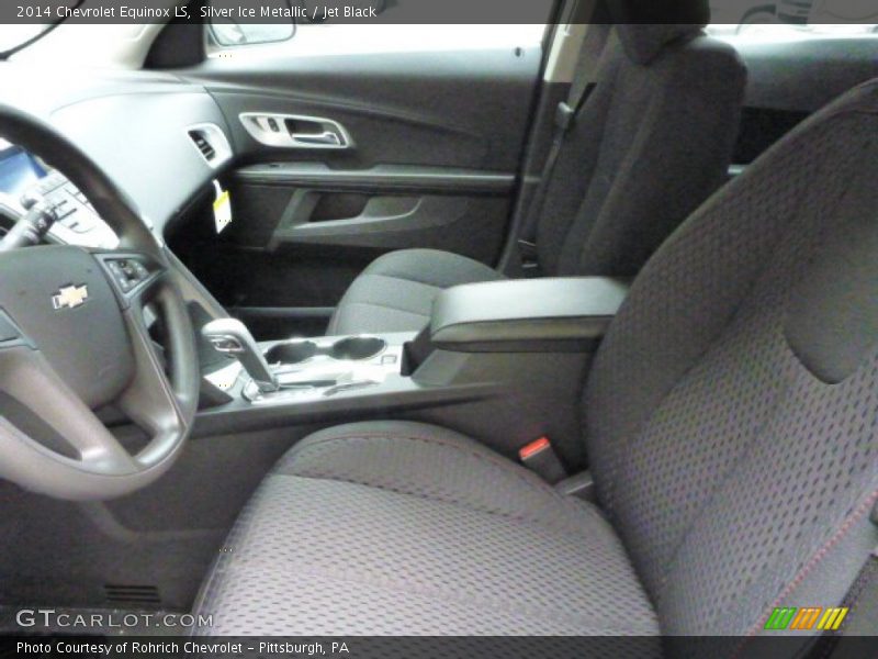 Silver Ice Metallic / Jet Black 2014 Chevrolet Equinox LS