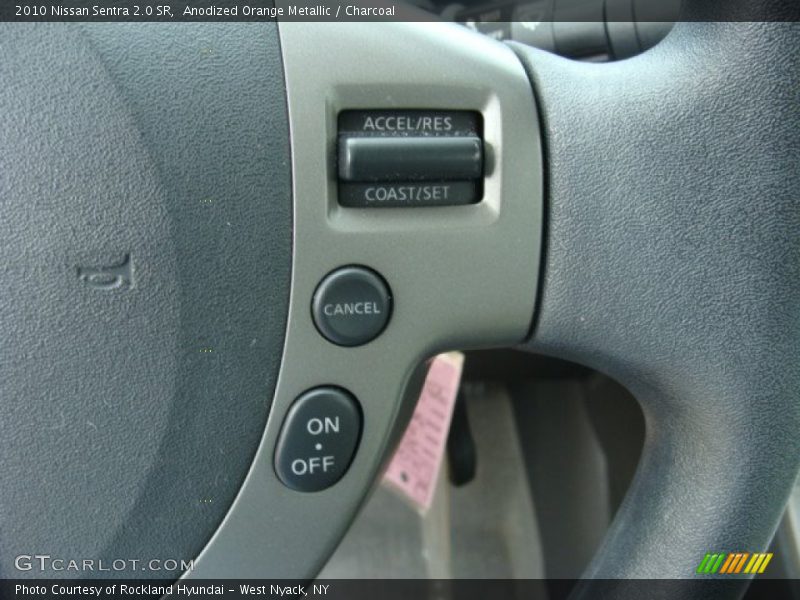 Anodized Orange Metallic / Charcoal 2010 Nissan Sentra 2.0 SR