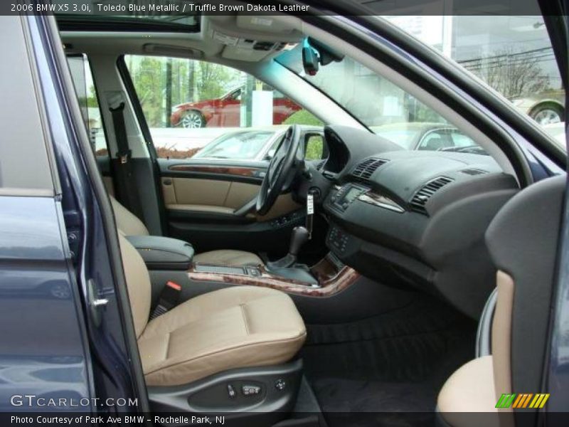 Toledo Blue Metallic / Truffle Brown Dakota Leather 2006 BMW X5 3.0i