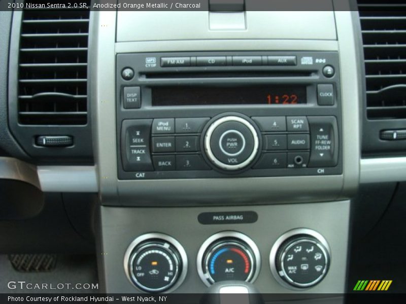 Anodized Orange Metallic / Charcoal 2010 Nissan Sentra 2.0 SR