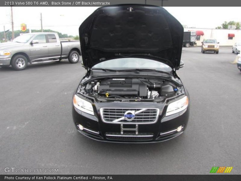 Black Stone / Off Black/Anthracite 2013 Volvo S80 T6 AWD