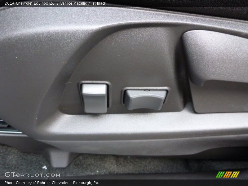 Silver Ice Metallic / Jet Black 2014 Chevrolet Equinox LS