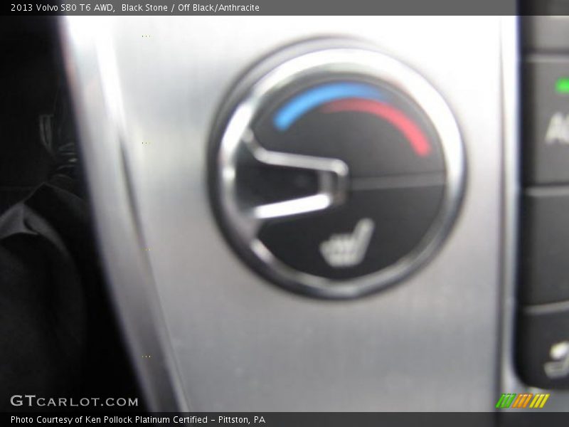 Black Stone / Off Black/Anthracite 2013 Volvo S80 T6 AWD