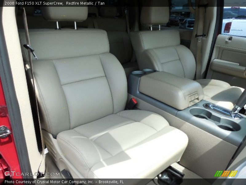 Redfire Metallic / Tan 2008 Ford F150 XLT SuperCrew