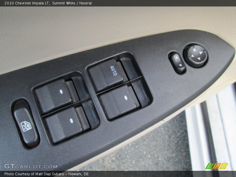 Summit White / Neutral 2010 Chevrolet Impala LT