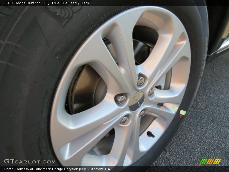 True Blue Pearl / Black 2013 Dodge Durango SXT