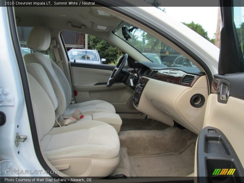 Summit White / Neutral 2010 Chevrolet Impala LT
