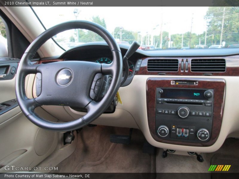 Summit White / Neutral 2010 Chevrolet Impala LT