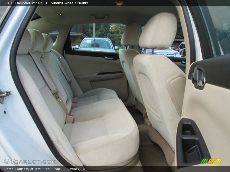Summit White / Neutral 2010 Chevrolet Impala LT