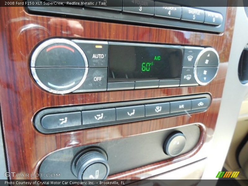 Redfire Metallic / Tan 2008 Ford F150 XLT SuperCrew