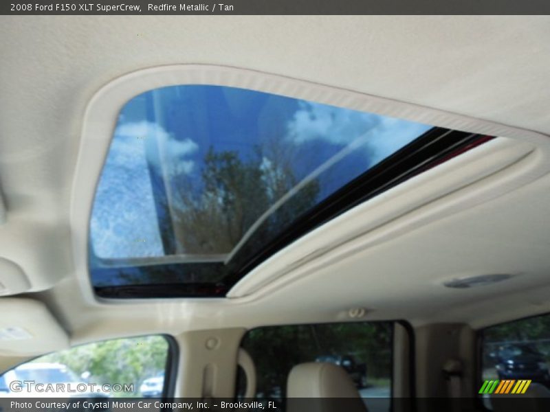 Redfire Metallic / Tan 2008 Ford F150 XLT SuperCrew