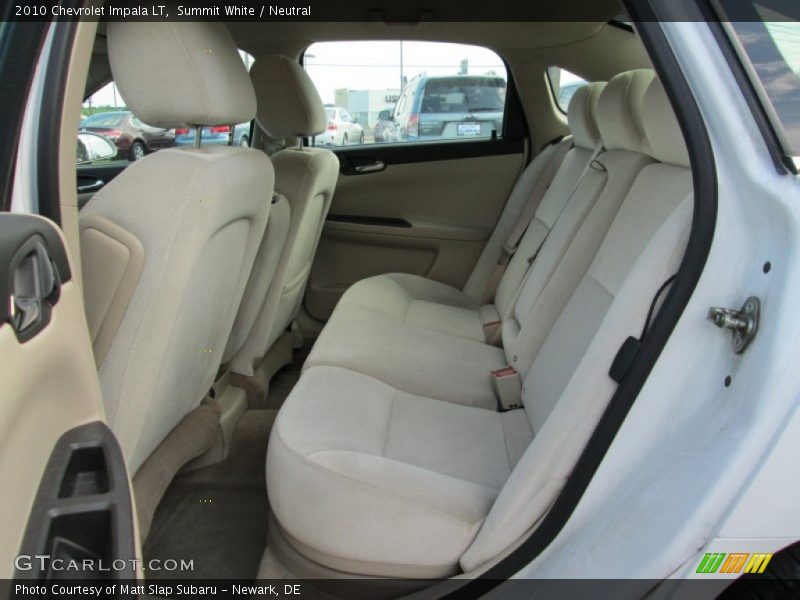 Summit White / Neutral 2010 Chevrolet Impala LT