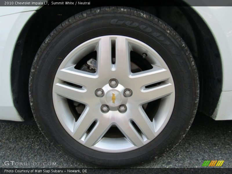 Summit White / Neutral 2010 Chevrolet Impala LT