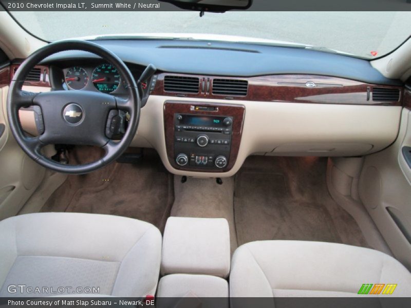 Summit White / Neutral 2010 Chevrolet Impala LT